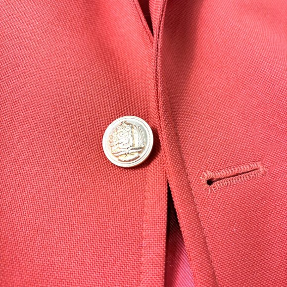 Vintage Orange sport coat Blazer Suit Jacket Hardwick Clothes Vintage - Picture 10 of 14